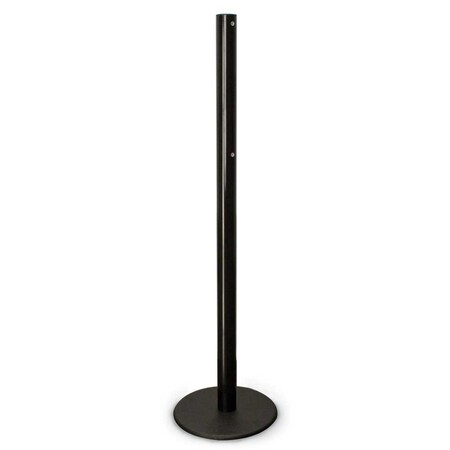 United Visual Products Sliding Glass Door Radius Letterboard, 72"x36", Black/Blue UV9022ACS-BLACK-BLUE